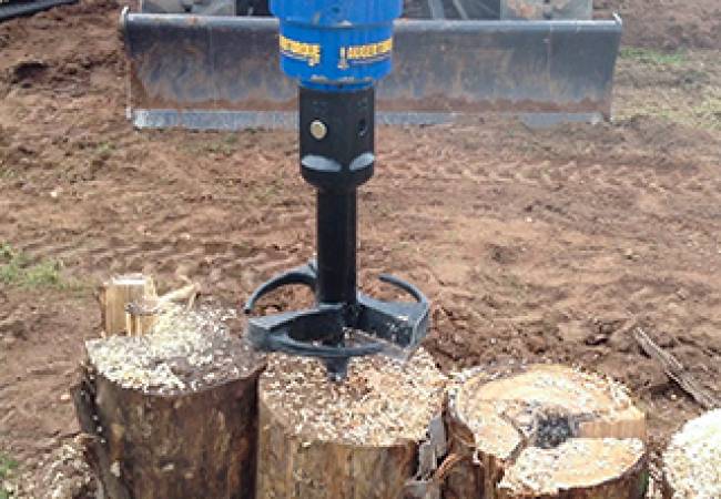 New Auger Torque stump planers