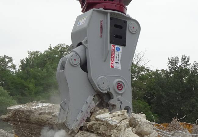 New Demarec hydraulic rotating pulverisers - Proline