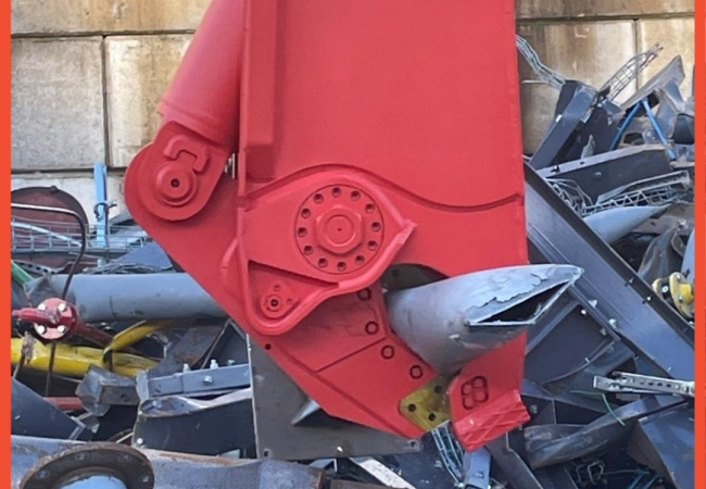 New ACDE hydraulic scrap shear